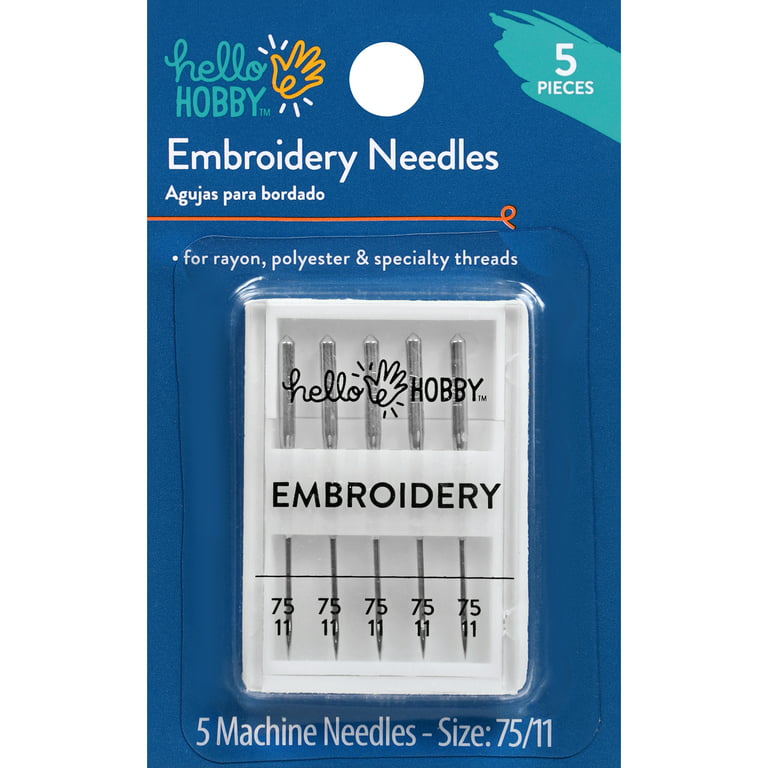 Multi-Packs of Embroidery Needles & How to Read Them –