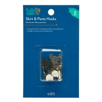Hello Hobby Metal Skirt and Pant Hook and Bar Set, 6 Count