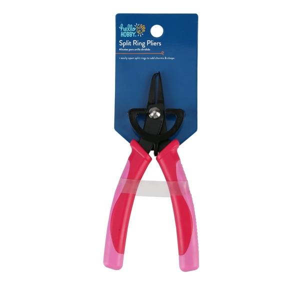Hello Hobby Split Ring Pliers for Jewelry Crafts, 1 count