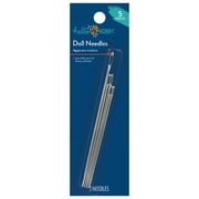 Hello Hobby Steel Doll Needles, Assorted Sizes 5 Piece
