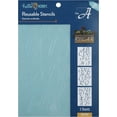 thumbnail image 1 of Hello Hobby Stencil Set, 7" x 10", 3 Piece, Italics, 1 of 8