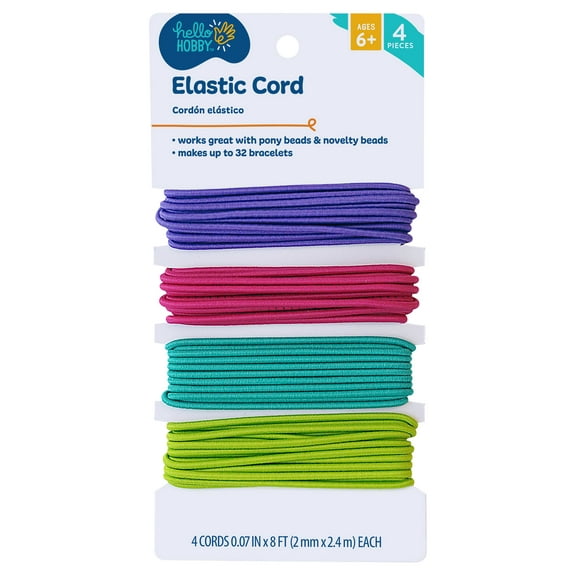 Hello Hobby Stretch Cord String 2mm 32ft