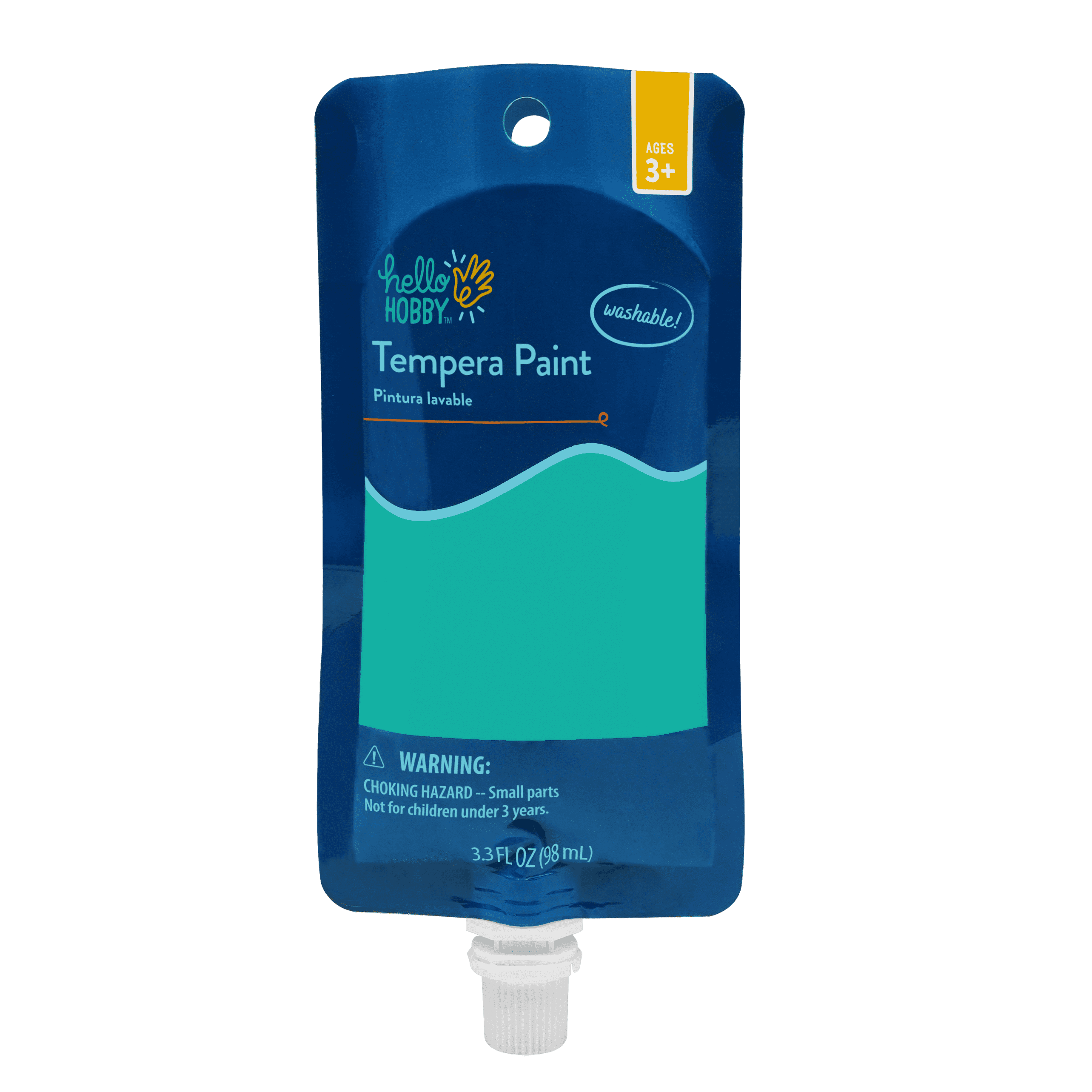 Hello Hobby Tempera Paint, Aqua