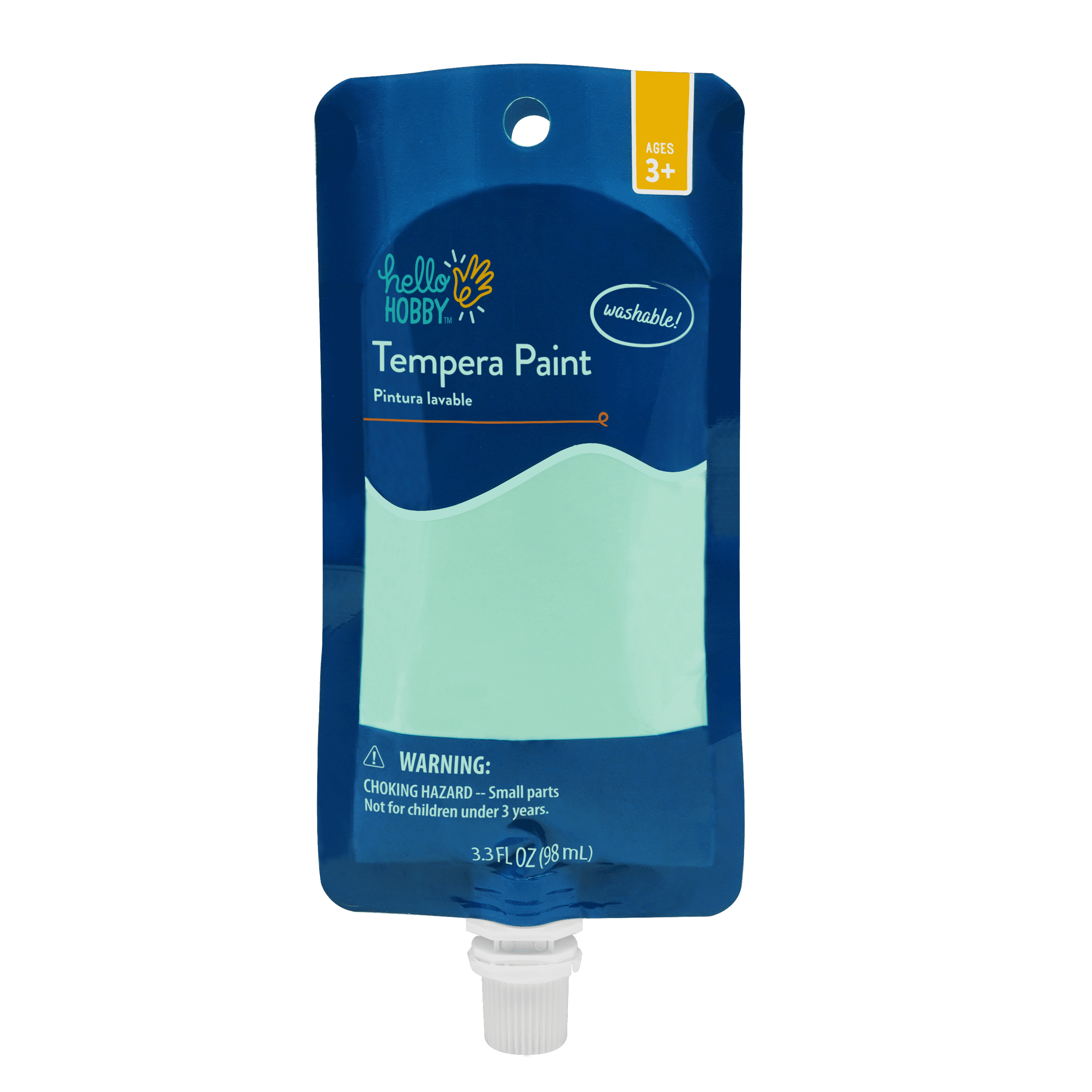 Hello Hobby Tempera Paint, Mint