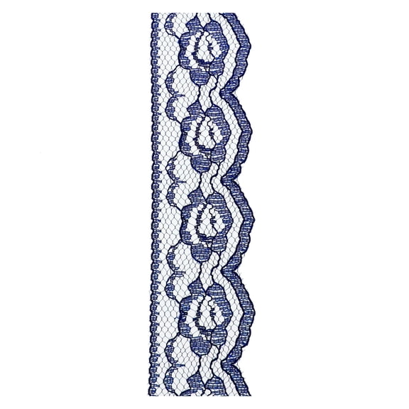 Hello Hobby Trim Lace Navy 1 1/4" Width