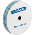 thumbnail image 1 of Hello Hobby Turquoise Ric Rac Sewing Trim, 1/2 in x 4 yd, 1 of 4