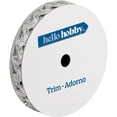 thumbnail image 1 of Hello Hobby Silver Ric Rac Sewing Trim, 1/2 in x 4 yd, 1 of 4