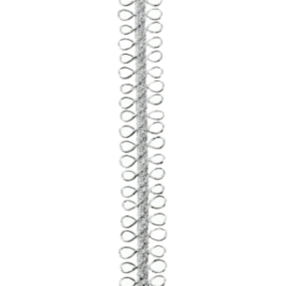 Hello Hobby Trim gimp Silver 3/8"