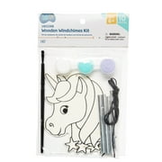 Hello Hobby Unicorn Wind Chime Painting Kit, Child Craft, 6.89 in x 4.33 in