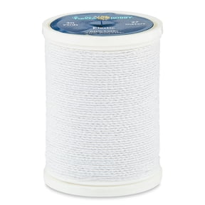 Hello Hobby White Elastic Thread, 30 Yards