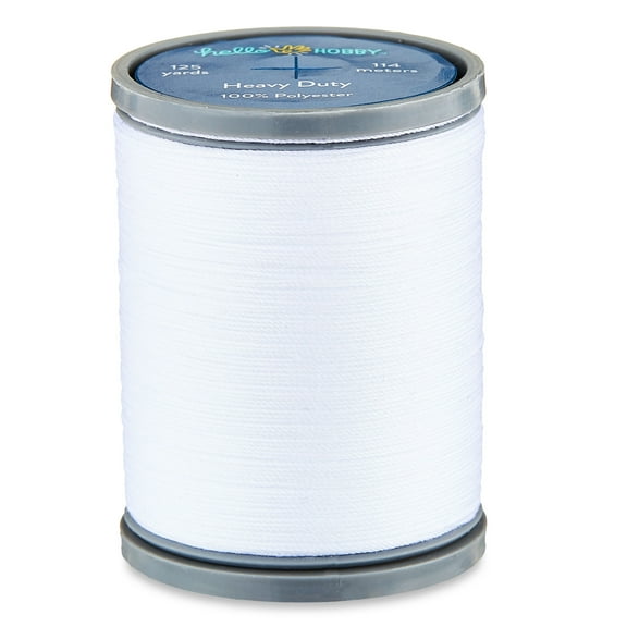 Hello Hobby White Polyester Thread
