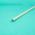 Hello Hobby Wood Dowel, 36” Long, 1/4inch Diameter, Blue Ends