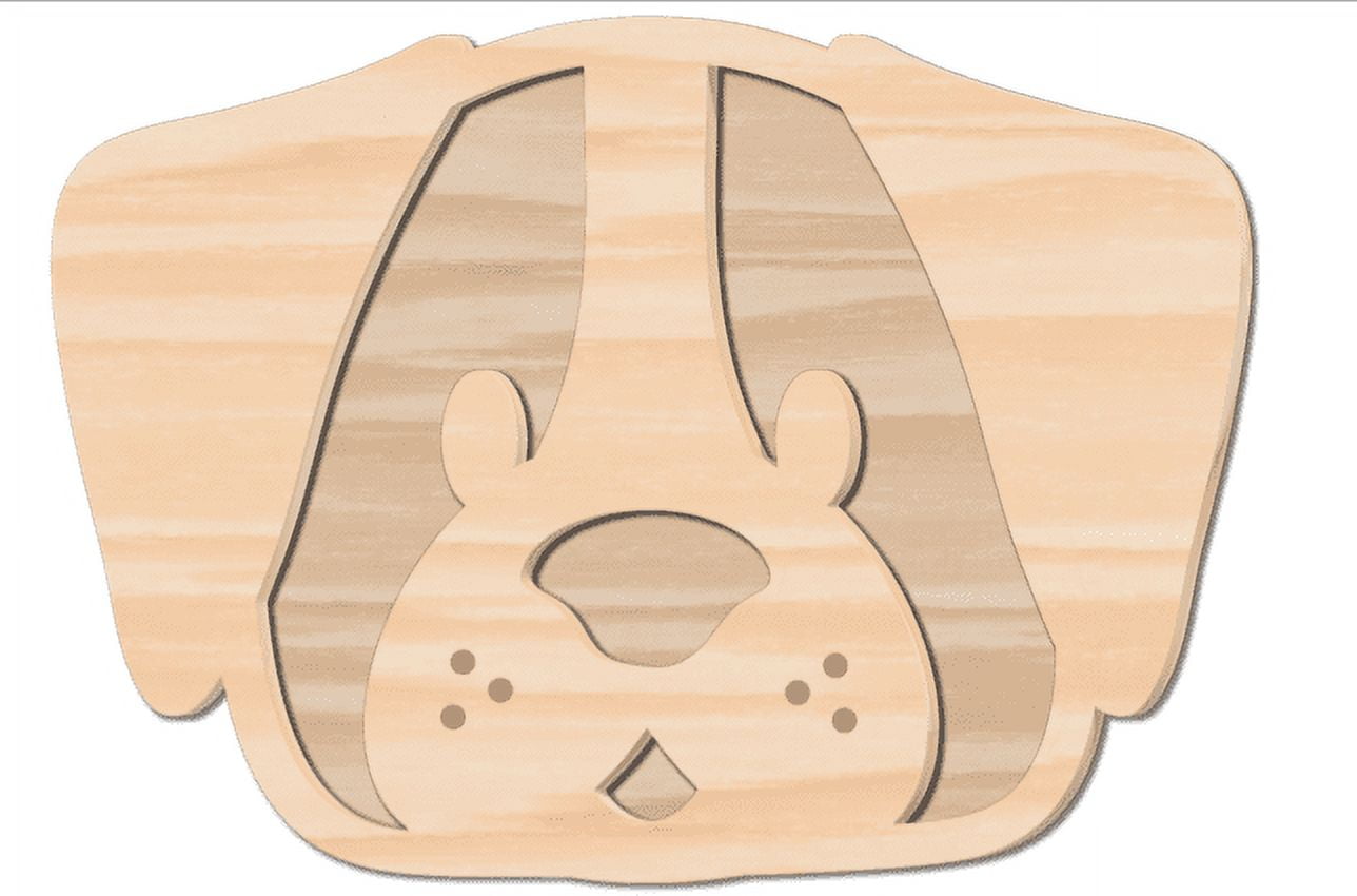 Hello Hobby Wood Heart Shape, Ready-to-Decorate Die-Cut Hello Hobby Wood Heart Shape, Ready-to-Decorate Die-Cut