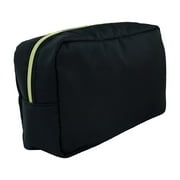 Hello Hobby Zippered Customizable Nylon Storage Bag, Medium, Black