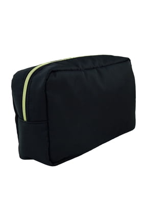 Zippered Customizable Nylon Storage Bag, Medium, Black