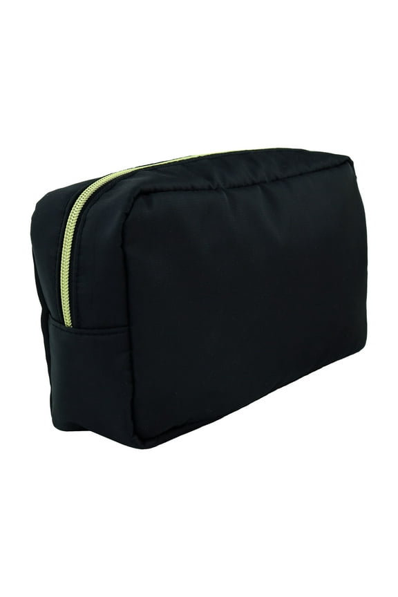 Zippered Customizable Nylon Storage Bag, Medium, Black