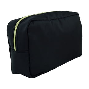 Hello Hobby Zippered Customizable Nylon Storage Bag, Medium, Black
