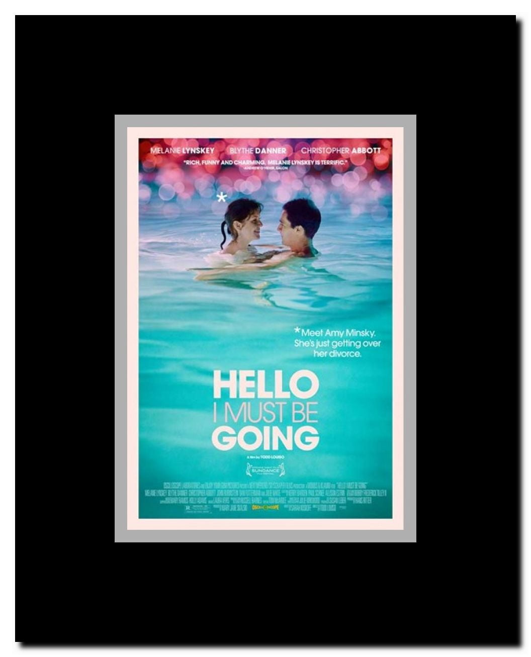 Hello I Must Be Going Framed Movie Poster