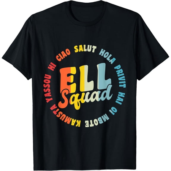 Hello In Different Languages ELL English Language Learning T-Shirt