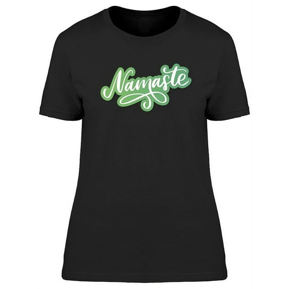 Hello In Hindi Design T-Shirt Women -Image by Shutterstock, Female x-Large