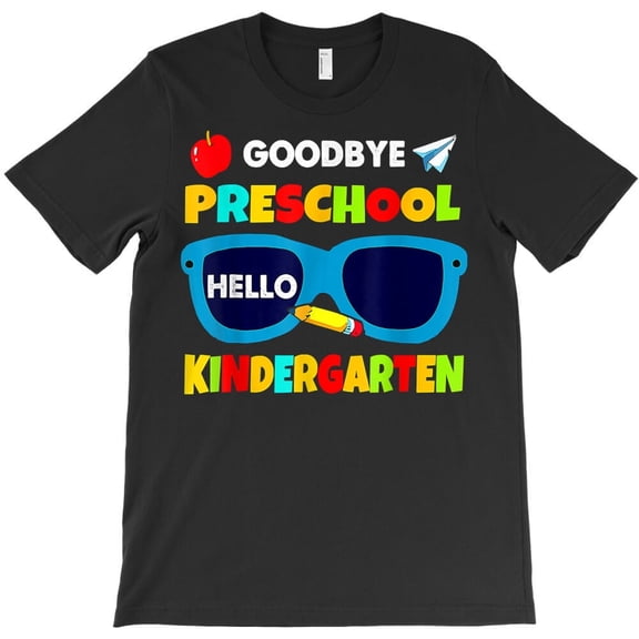 Hello Kindergarten Pre-K Grad Funny Goodbye Preschool Graduation - Trending Now K14836 Unisex T-Shirt – Extended Sizes Up to 5XL