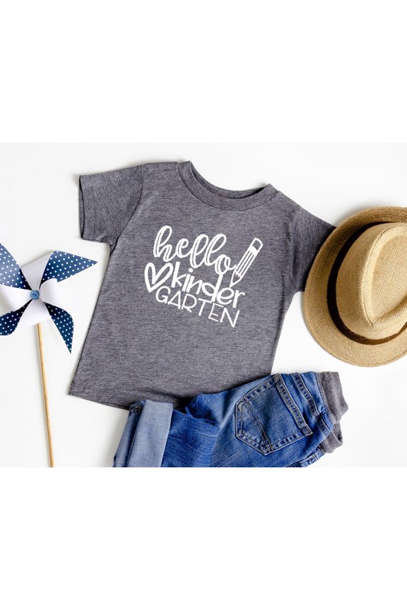 Hello Kindergarten Shirt, Teacher Appreciation, Back to School Shirt, Kindergarten Shirts, Teacher Shirt, Teacher, All Size S-5Xl