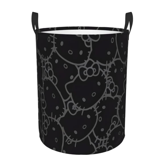 Hello Kit ty Portable Laundry Basket – Oxford fabric, sturdy handles, foldable design for easy storage – Laundry Basket