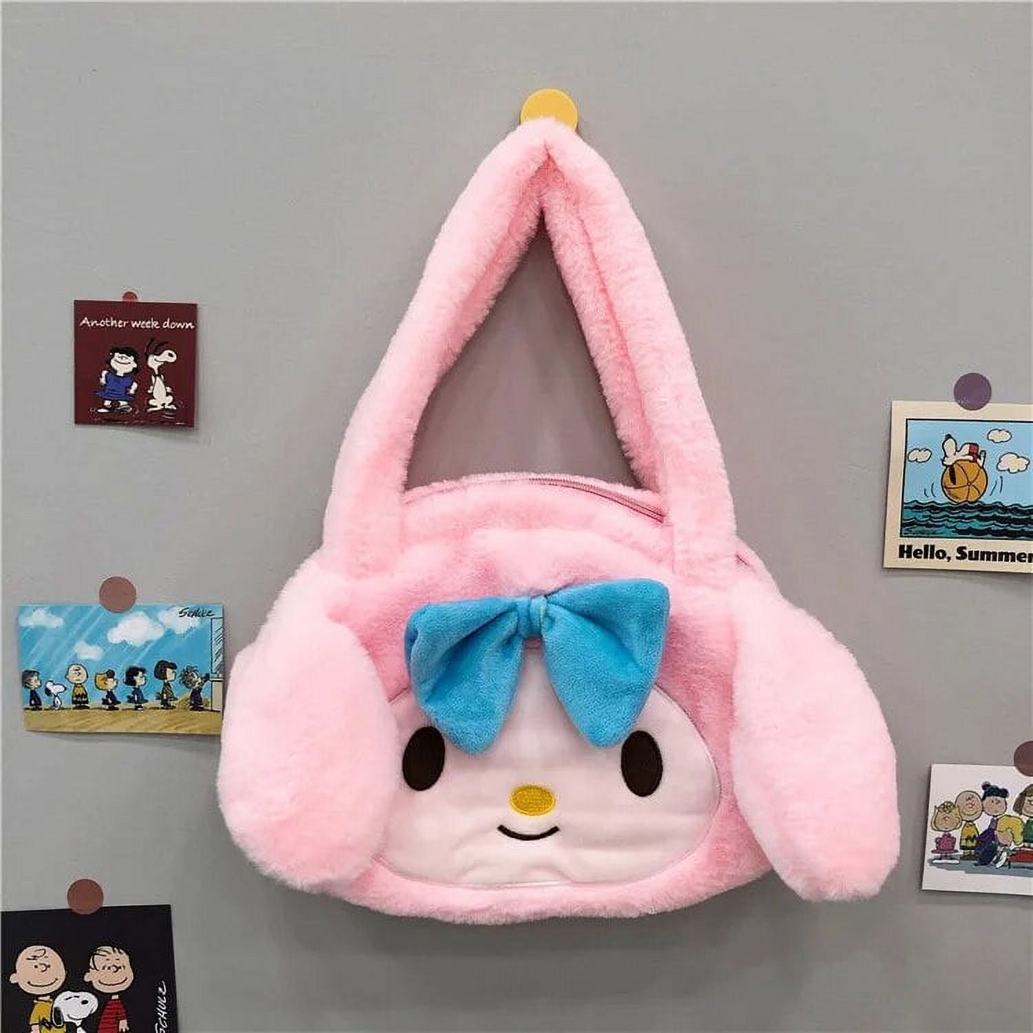 Hello Kittty Kawaii Purses and Handbags Sanrio Kuromi Coin Bags Women