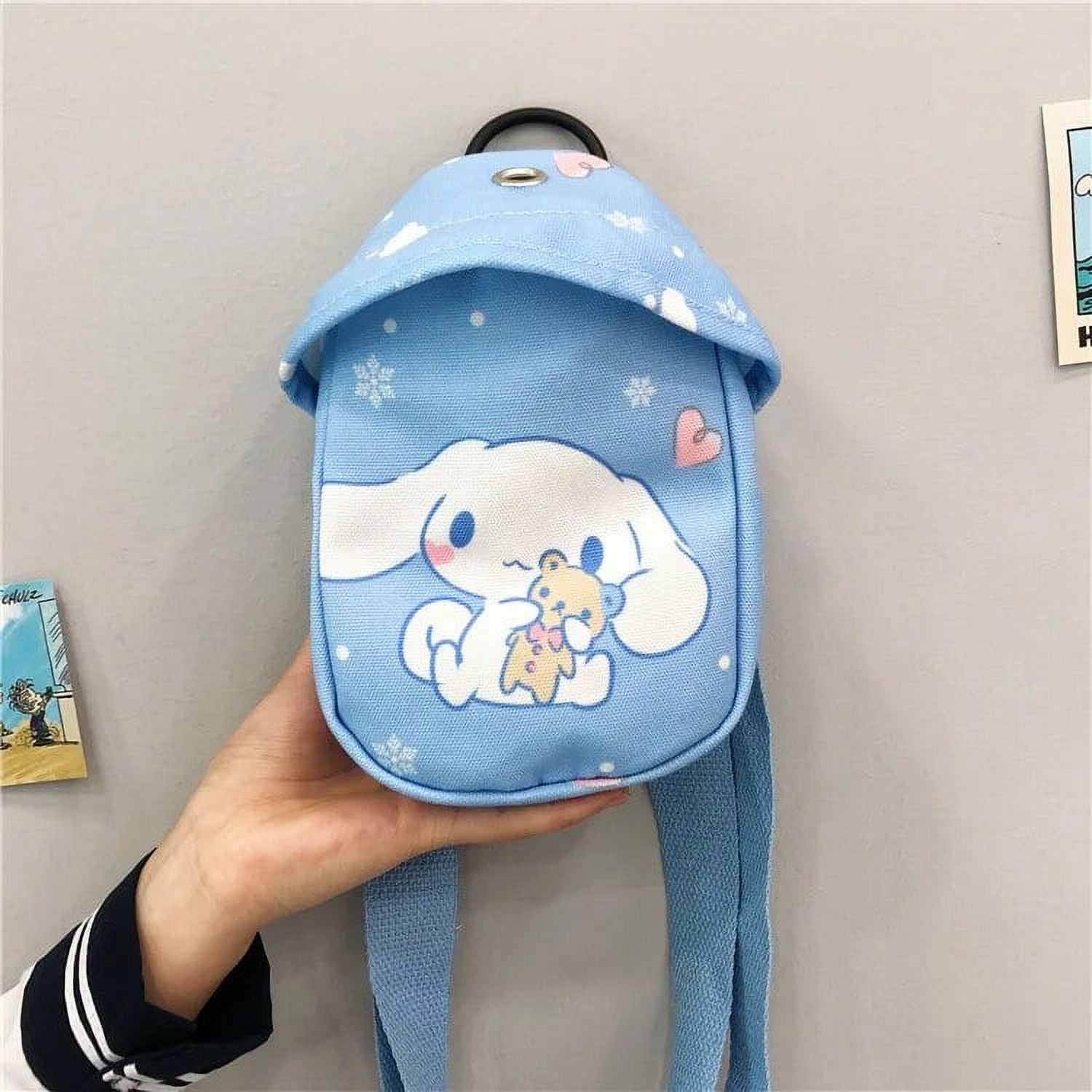 Hello Kittty Kawaii Purses and Handbags Sanrio Kuromi Coin Bags Women