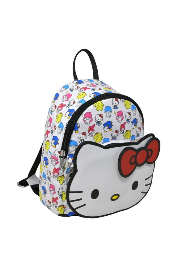 Hello Kitty 10'' Mini Deluxe with 1 Front pocket Backpack