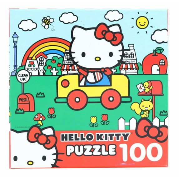 Hello Kitty 100 Piece Jigsaw Puzzle | Hello Kitty Driving Around Town