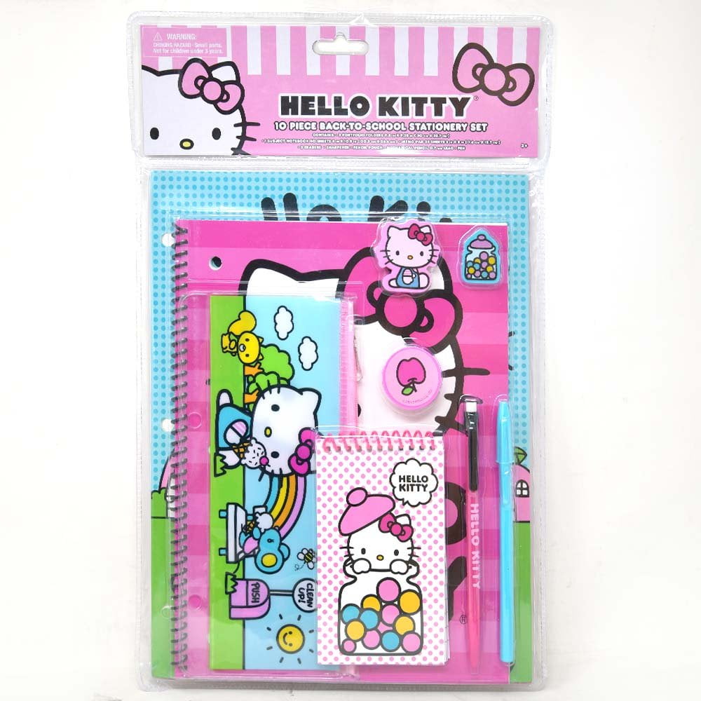 [希少］Hello Kitty NP450 ポケベル Hello Kitty 10pc Value Set in Bag with Header- NOTEDBOOK