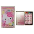 thumbnail image 1 of Hello Kitty 12 Colored Pencils Roses Metal Tin, 1 of 1