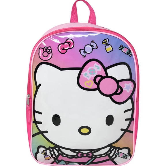 Hello Kitty 15" Backpack with Plain Front