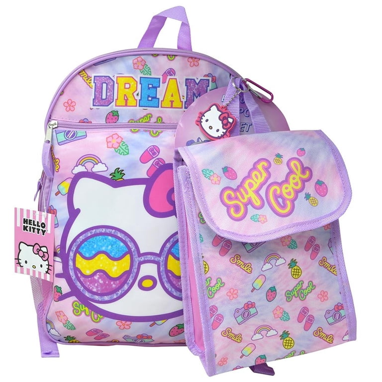 hello kitty backpack chain Clear Pink Keychain Hello Kitty Clear Backpack Keychain (Pop Culture Merchandise) Carry a piece of Hello Kitty wherever you go with this adorable clear backpack keychain Kate Spade Outlet Hello Kitty
