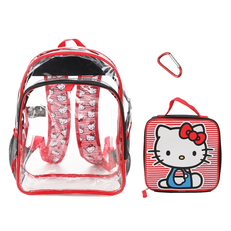 hello kitty 5 piece backpack & lunch box set and Friends and for School Bundle + More As well as adjustable padded straps for comfortable carrying Hello Kitty Backpack and Lunch