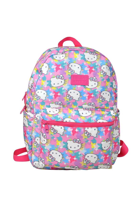 Hello Kitty 16" Backpack Deluxe Nylon