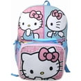 thumbnail image 1 of Hello Kitty 16" Pink Backpack with Rectangular Lunch Bag, 1 of 4