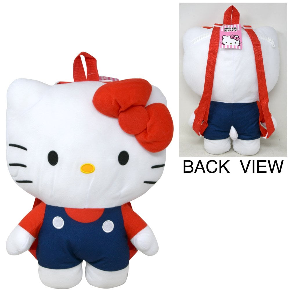 Hello Kitty Stuffed Plushie Backpack - Broken Zipper