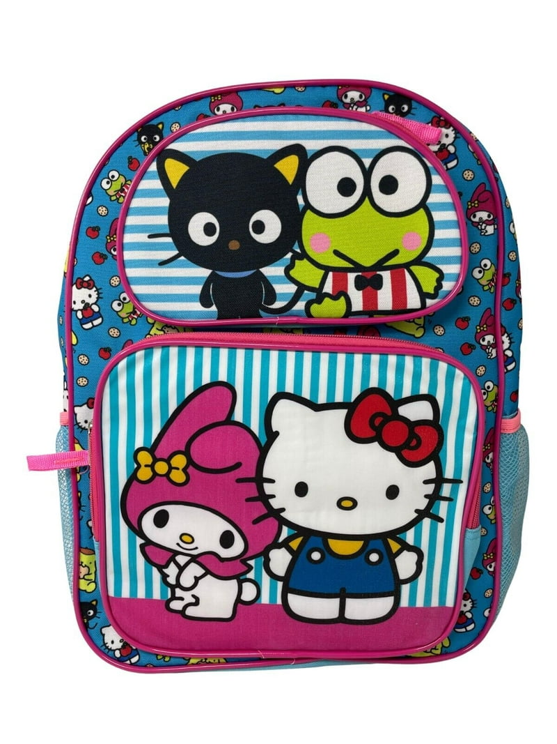 Hello Kitty Kids Travel Backpack - 16 inches Large School Bag with