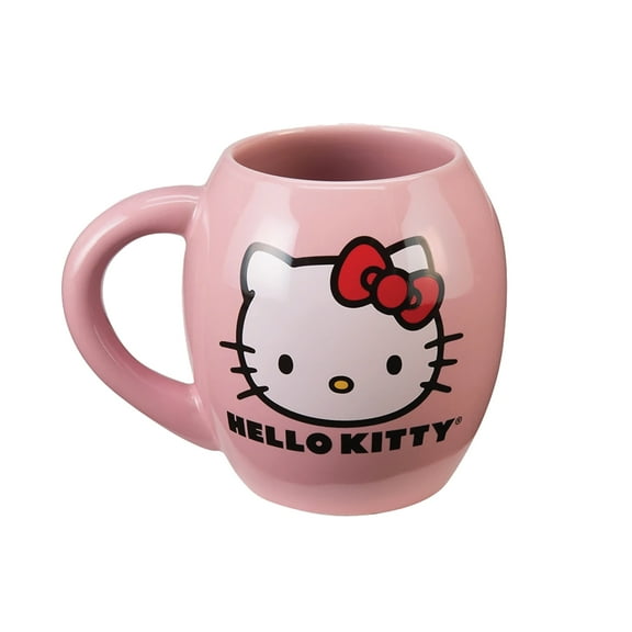 Hello Kitty 18-Ounce Ceramic Oval Mug