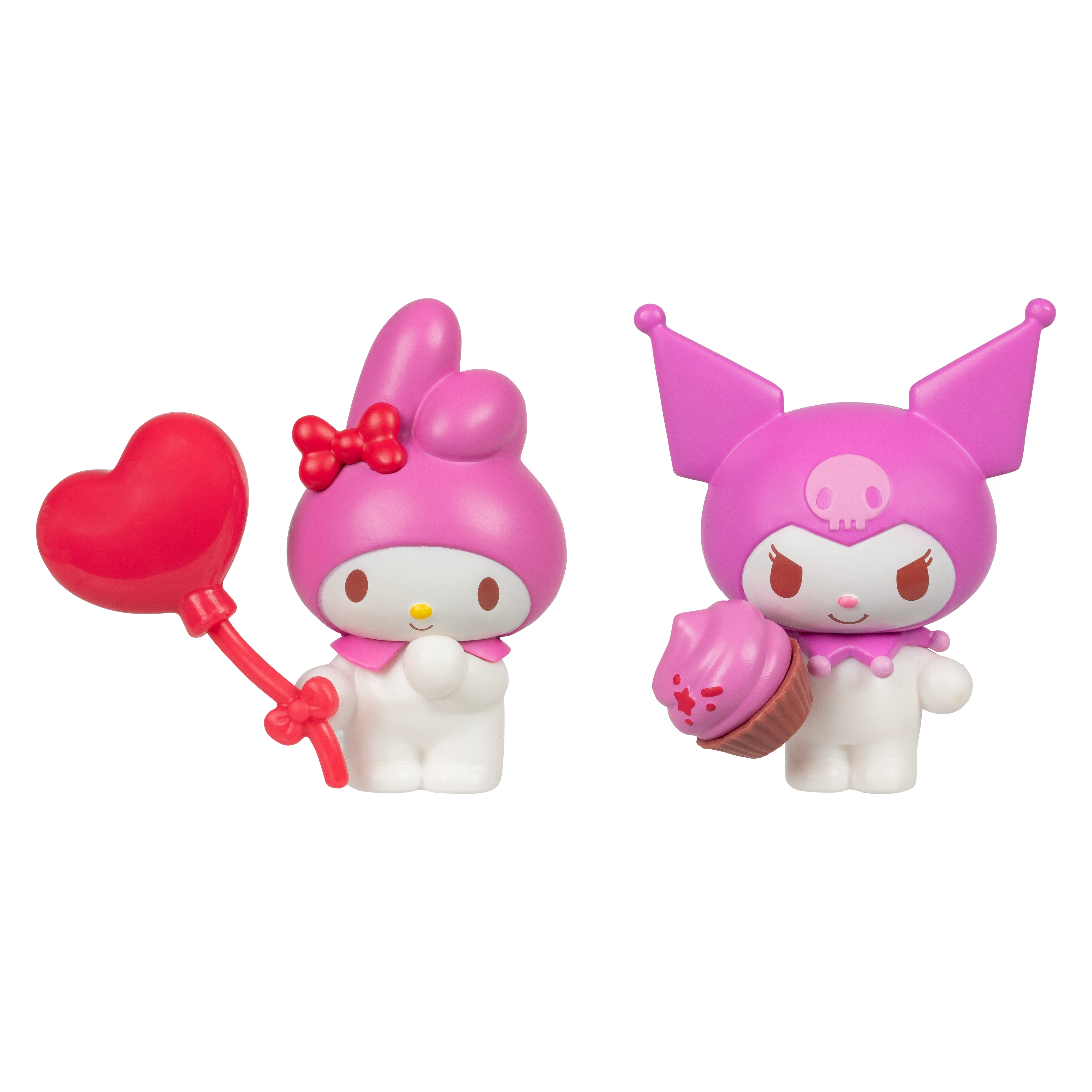 Hello Kitty 2-Figure Pack Valentine (Kuromi Cupcake, My Melody