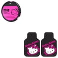 thumbnail image 1 of Hello Kitty 2 Front Vinyl Floor Mats And Wheel Cover, 1 of 3
