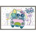 thumbnail image 1 of Hello Kitty: 20 Kawaii Vacation - Fun Wall Poster, 22.375" x 34" Framed, 1 of 5
