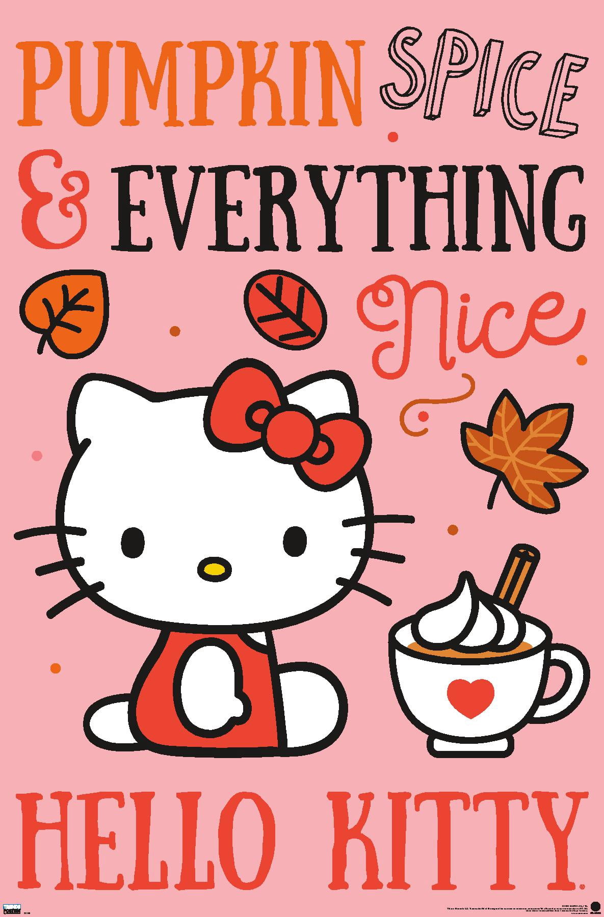 HelloKitty キティちゃん ポスター Hello-Kitty-20-Pumpkin-Nice-