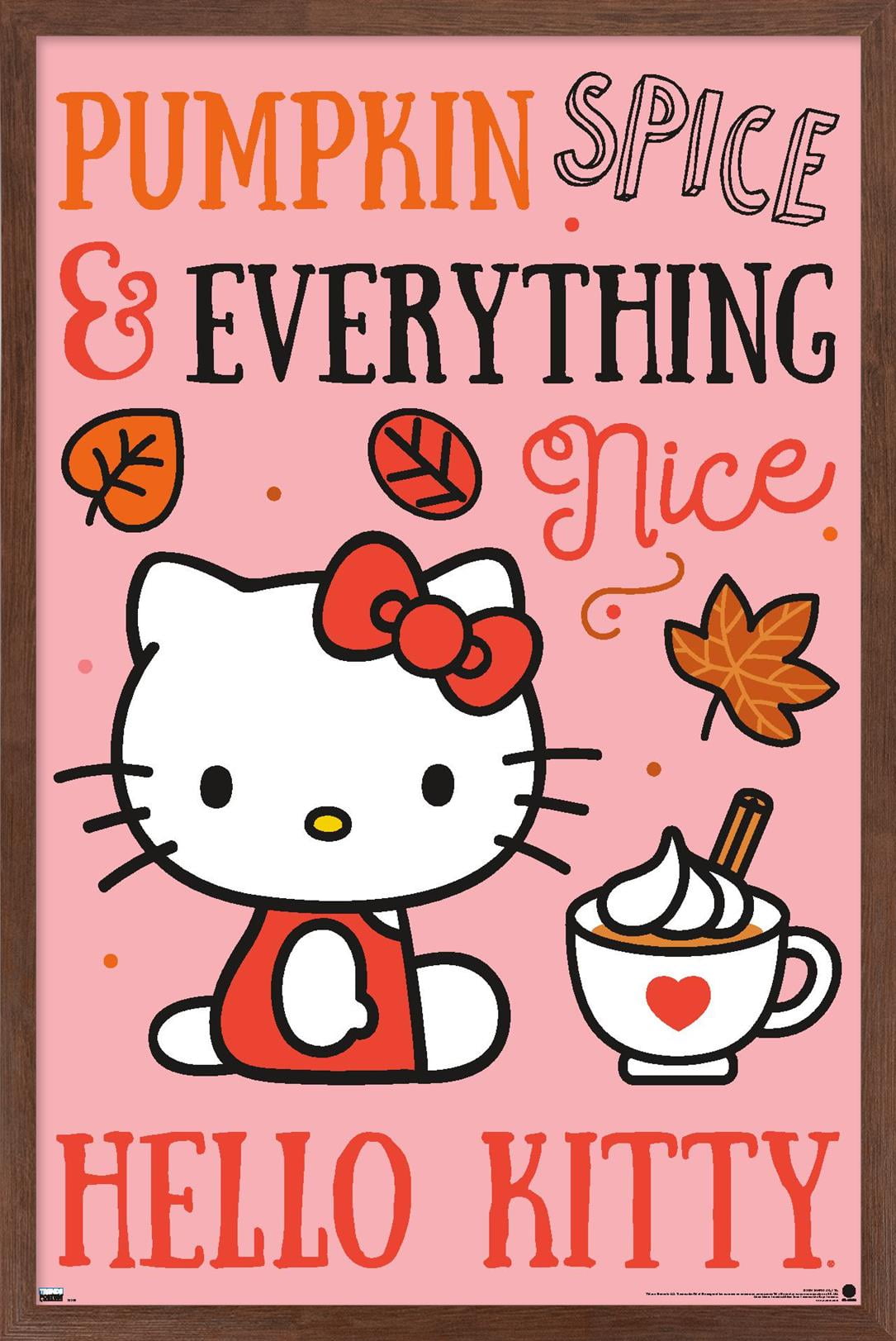 Hello Kitty: 20 Pumpkin - Nice Wall Poster, 22.375