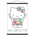 thumbnail image 1 of Hello Kitty: 20 Starshine - Heart Wall Poster with Magnetic Frame, 22.375" x 34", 1 of 5