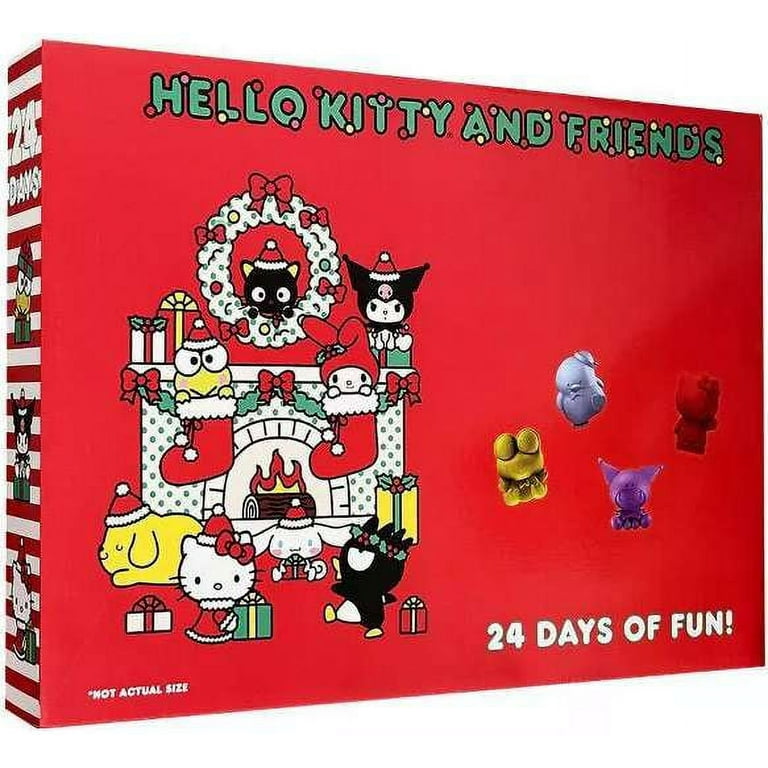 【期間限定】31-Day Advent Calendar 2023 Hello Kitty 2023 Holiday Squishies Advent Calendar - Walmart.com