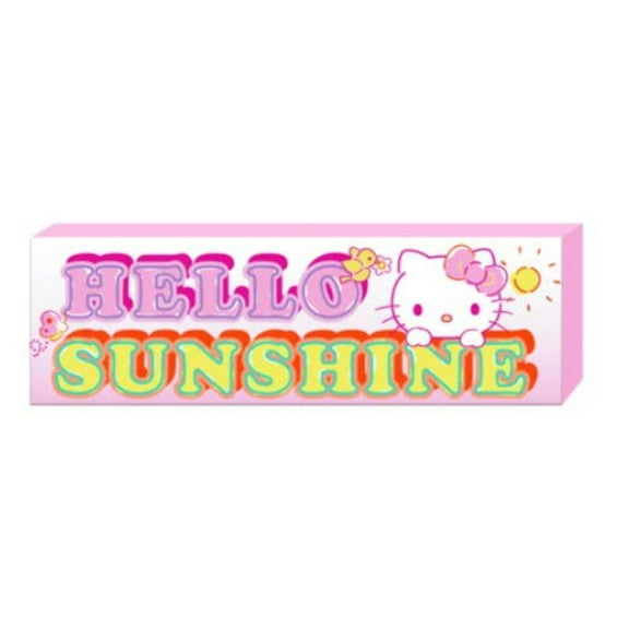 Hello Kitty 3.75 x 12 x 1.75 MDF Box Sign
