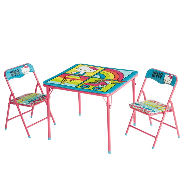 Hello Kitty 3-Piece Table and Chair Set - Walmart.com